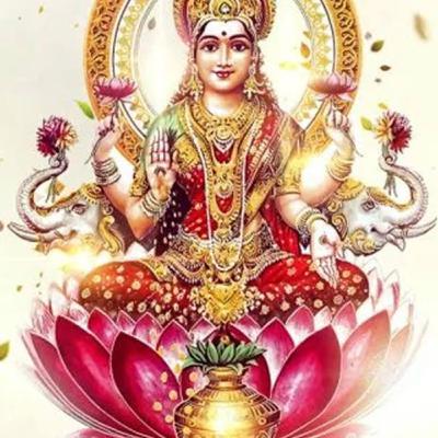 Meditação da Deusa Lakshmi na Lua cheia