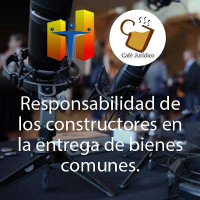Responsabilidad de los constructores en la entrega de bienes comunes.