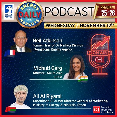 PODCAST: Daily Energy Markets - Nov 12th PODCAST: Daily Energy Markets - Nov 12th