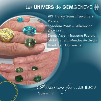 GemGeneve's Universes  #12 Trendy Gems : Tsavorite & Paraïba