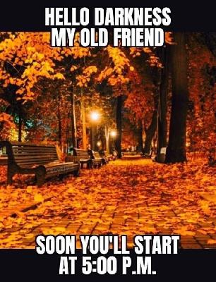 Episode 259 - Fall-ing back to our old ways Episode 259 - Fall-ing back to our old ways