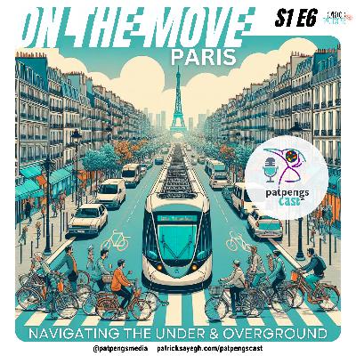 S1 E6 Paris On The Move (Transportation, Metro, Electric Bikes and Scooters, Cars, Walking)