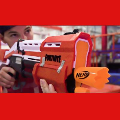 Nerf Fortnite Blasters Battle | Dude Perfect
