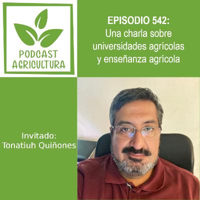 542 Una charla sobre universidades agrícolas y enseñanza agrícola 542 Una charla sobre universidades agrícolas y enseñanza agrícola