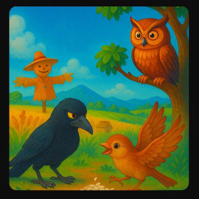 EP 26 | เดเดพเดเตเดเดฏเตเด เดเตเดเตเดเดฟ เดเตเดฐเตเดตเดฟเดฏเตเด | The Crow and the Sparrow | Malayalam Bedtime Story EP 26 | เดเดพเดเตเดเดฏเตเด เดเตเดเตเดเดฟ เดเตเดฐเตเดตเดฟเดฏเตเด | The Crow and the Sparrow | Malayalam Bedtime Story