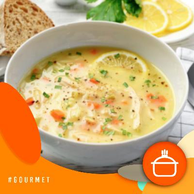 Alvorada Gourmet - Caldo de frango com gengibre e limão