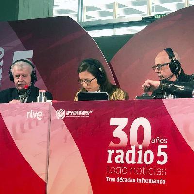 Especial 30 años de Radio 5 Todo Noticias, de RNE. Invitados: Guillermo Orduna, Gloria Parrilla y Gorka Zumeta Especial 30 años de Radio 5 Todo Noticias, de RNE. Invitados: Guillermo Orduna, Gloria Parrilla y Gorka Zumeta