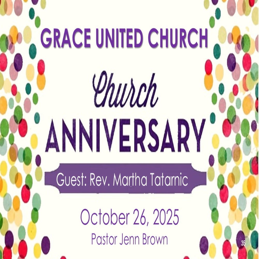 October 26th, 2025 - Anniversary Sunday October 26th, 2025 - Anniversary Sunday