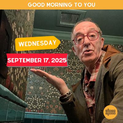 No complacency today!: Wednesday, September 17, 2025