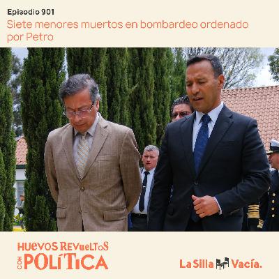 Siete menores muertos en bombardeo ordenado por Petro Siete menores muertos en bombardeo ordenado por Petro