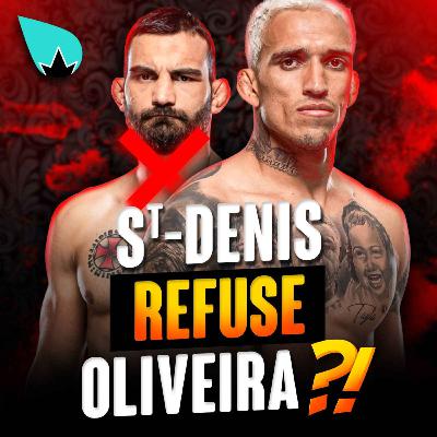 Charles Oliveira tacle Benoit St-Denis