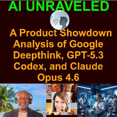 Google Deepthink vs. GPT-5.3 Codex vs. Claude Opus 4.6 (Special Report) Google Deepthink vs. GPT-5.3 Codex vs. Claude Opus 4.6 (Special Report)