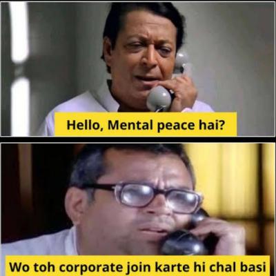 Corporate aur HR 😊♥️