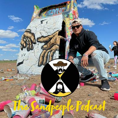 Episode 8 "Topic-Talking Trio! With Luis Mendoza" The Sandpeople Podcast