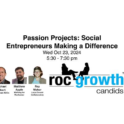 Passion Projects: Social Entrepreneurs Making a Difference 10/23/2024 Passion Projects: Social Entrepreneurs Making a Difference 10/23/2024