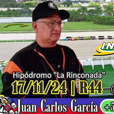 Juan Carlos García "Los HipiDatos" | #LaRinconada 17/11/24 | R44 | Fijos Marcas5y6 #adelantados 🏇🏅🏆