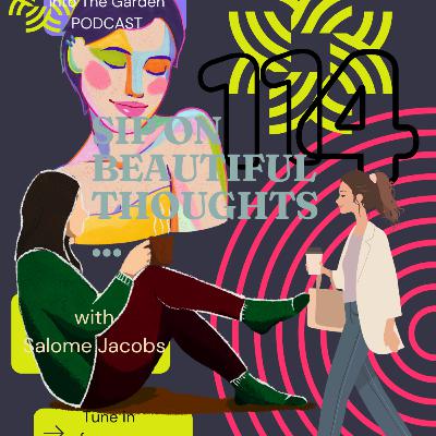 20/11/25 Sip On Beautiful Thoughts with Salomé Jacobs 20/11/25 Sip On Beautiful Thoughts with Salomé Jacobs