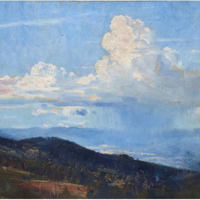 Passing Shower - Arthur Streeton Passing Shower - Arthur Streeton