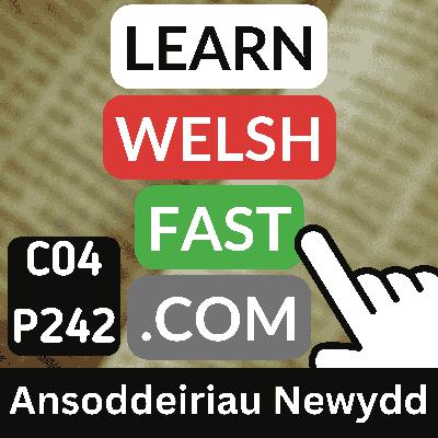c04p242 (s04e242) - Ansoddeiriau Newydd (New Adjectives) c04p242 (s04e242) - Ansoddeiriau Newydd (New Adjectives)