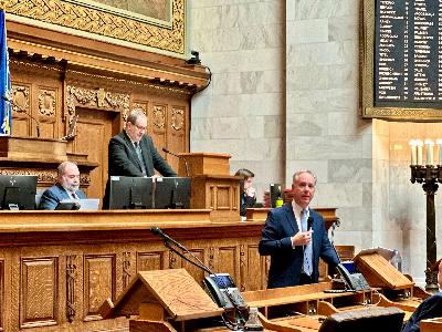 Vos retires, Assembly passes Medicaid change for new moms, Wisconsinites win Olympic medals