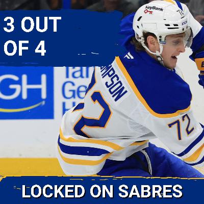 Buffalo Sabres blow late lead to the Lightning, BUT do get three of four points on road trip