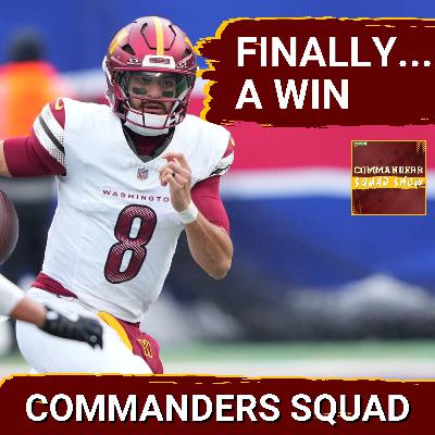 COMMANDERS SQUAD SHOW Postgame | Washington SNAPS 8-Game Losing Streak, WINS At Giants COMMANDERS SQUAD SHOW Postgame | Washington SNAPS 8-Game Losing Streak, WINS At Giants