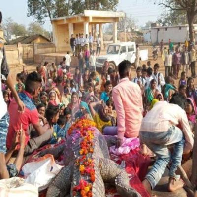 203: RJ Ishita on Chhattisgarh village holds funeral for beloved crocodile & thinking to make a statue to give honor. Ye Agar Magar Ke Bich statue would be in race for tallest statue in the world ?