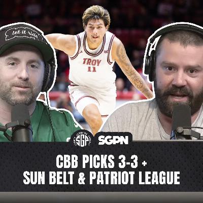 College Basketball Picks Tue Mar 3rd + Sun Belt & Patriot League | Sports Gambling Podcast (Ep. 2509)