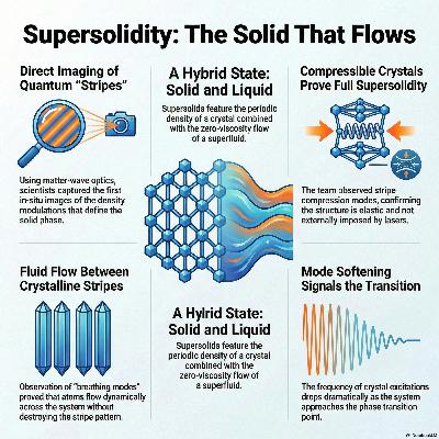 Supersolids: When Matter Becomes Solid and Liquid at Once 🧊💧