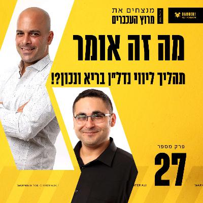 פרק 27 - מה זה אומר תהליך ליווי נדל"ן בריא ונכון?! עם גולן דרחשאן