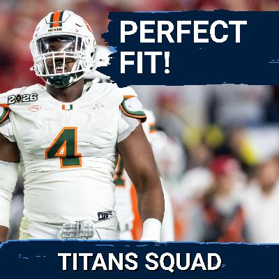 TITANS SQUAD SHOW: Rueben Bain the PERFECT FIT for Saleh's defense, NEW LOGO thoughts TITANS SQUAD SHOW: Rueben Bain the PERFECT FIT for Saleh's defense, NEW LOGO thoughts