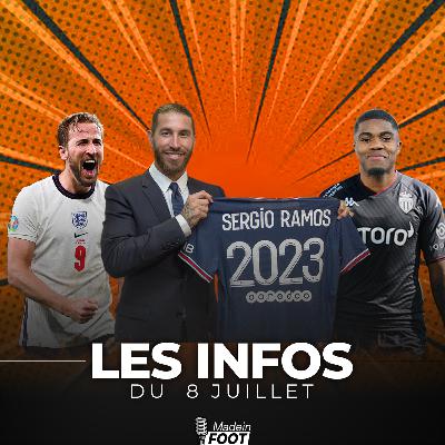 Le JT du 08/07 : L'Angleterre rejoint l'Italie en finale de l'Euro, Ramos au PSG et l'AS Monaco s'active pour deux jeunes attaquants Le JT du 08/07 : L'Angleterre rejoint l'Italie en finale de l'Euro, Ramos au PSG et l'AS Monaco s'active pour deux jeunes attaquants