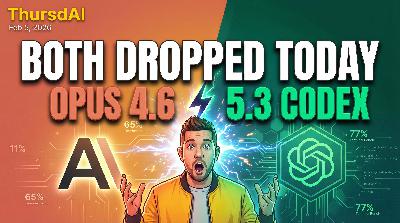 📆 ThursdAI - Feb 5 - Opus 4.6 was #1 for ONE HOUR before GPT 5.3 Codex, Voxtral transcription, Codex app, Qwen Coder Next & the Agentic Internet