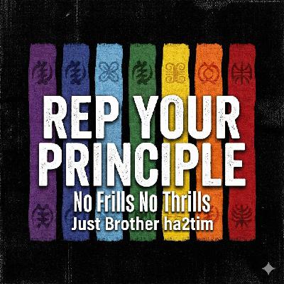 Rep Your Principle: Stop Playing Kwanzaa, Start Living It