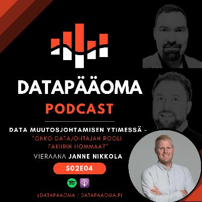 Onko datajohtajan rooli fakiirin hommaa? - Vieraana Janne Nikkola