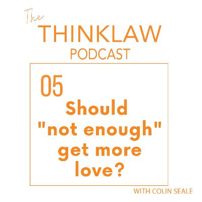Should "not enough" get more love? | Episode 5 Should "not enough" get more love? | Episode 5