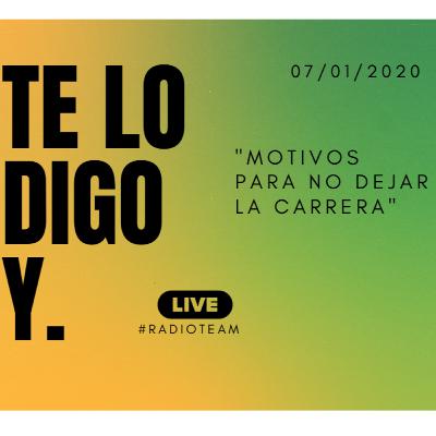 Motivos para no dejar la carrera