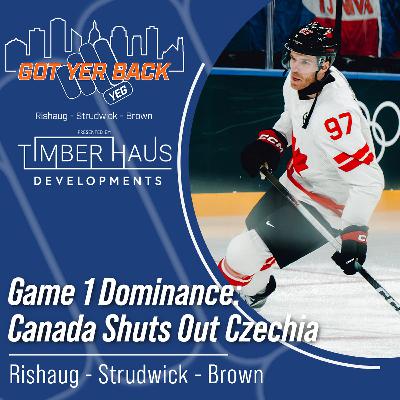 Game 1 Dominance: Canada Shuts Out Czechia