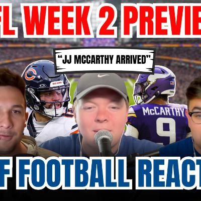JJ McCarthy Monday Night Magic | NFL Week 2 Preview + Picks