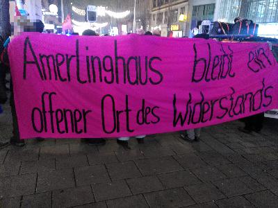 [O-Ton] Amerlinghaus-bleibt-Demo am 4. Dezember 2025 in Wien