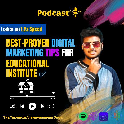 👉 Best Proven Digital Marketing Tips For Educational Institutes ( Coaching Classes, Colleges&Schools )✅ Every Teacher Should Listen This 💯 ( Best Digital Marketing Podcast In Hindi )