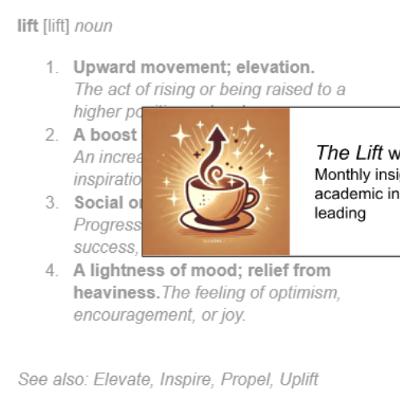 01 Why We Need A Lift 01 Why We Need A Lift