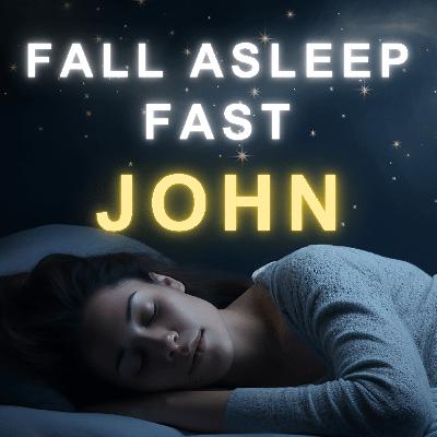 FALL ASLEEP FAST | GOSPEL OF JOHN | Sleep Music & Rain Sounds