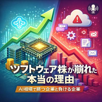 ソフトウェア株が崩れた本当の理由　AI相場で勝つ企業と負ける企業