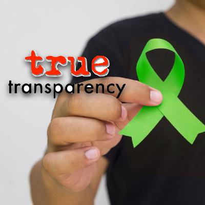 True Transparency - "My mental is gentle..."