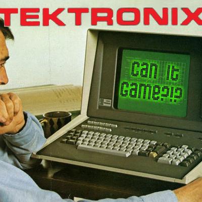 The Tektronix 4051 - Wonder Computer of the Mid 1970s! BUT CAN IT GAME!? Find out on ARG PRESENTS 325!