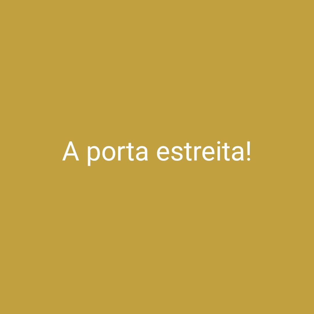 A porta estreita episode artwork