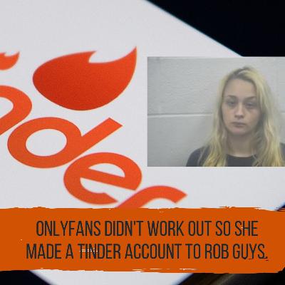 Women sets up a Tinder account to rob dude, it doesn't work out like she planned. Women sets up a Tinder account to rob dude, it doesn't work out like she planned.