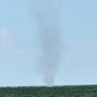 A Dirt Devil's Dance in South Texas
