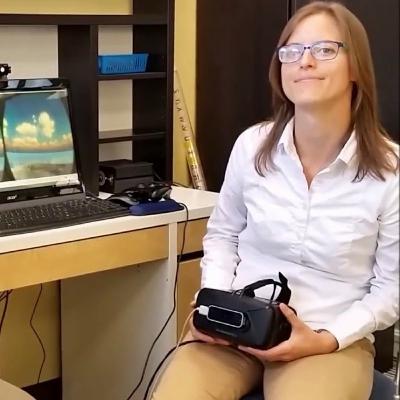 Betsy's experience seeing in 3D for the first time in her life